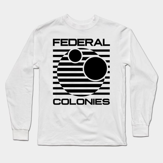 Federal Colonies Long Sleeve T-Shirt by mech4zone